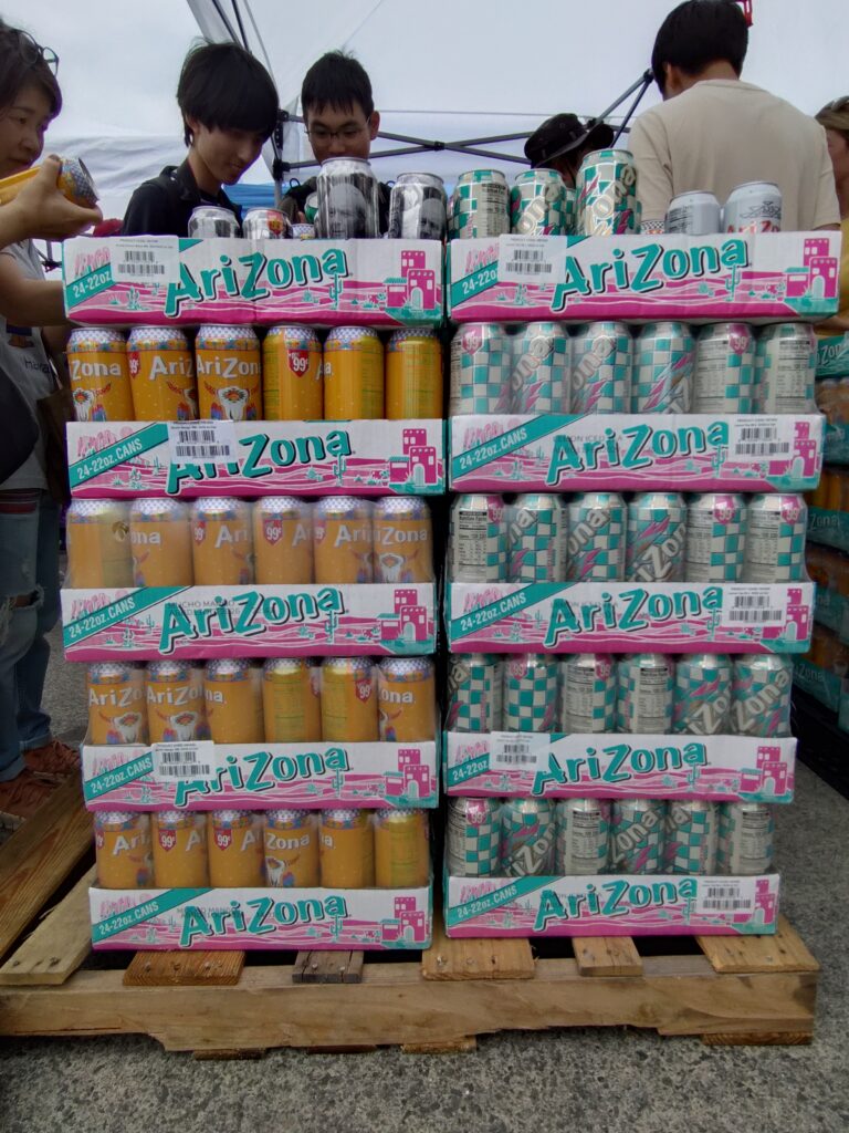 アメリカンサイズのジュース