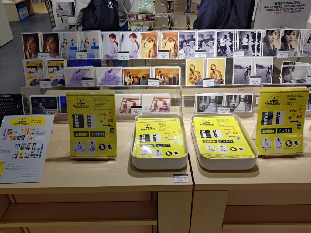 物販販売ブース
