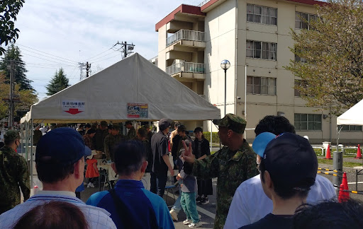 練馬師団祭 入口の様子2