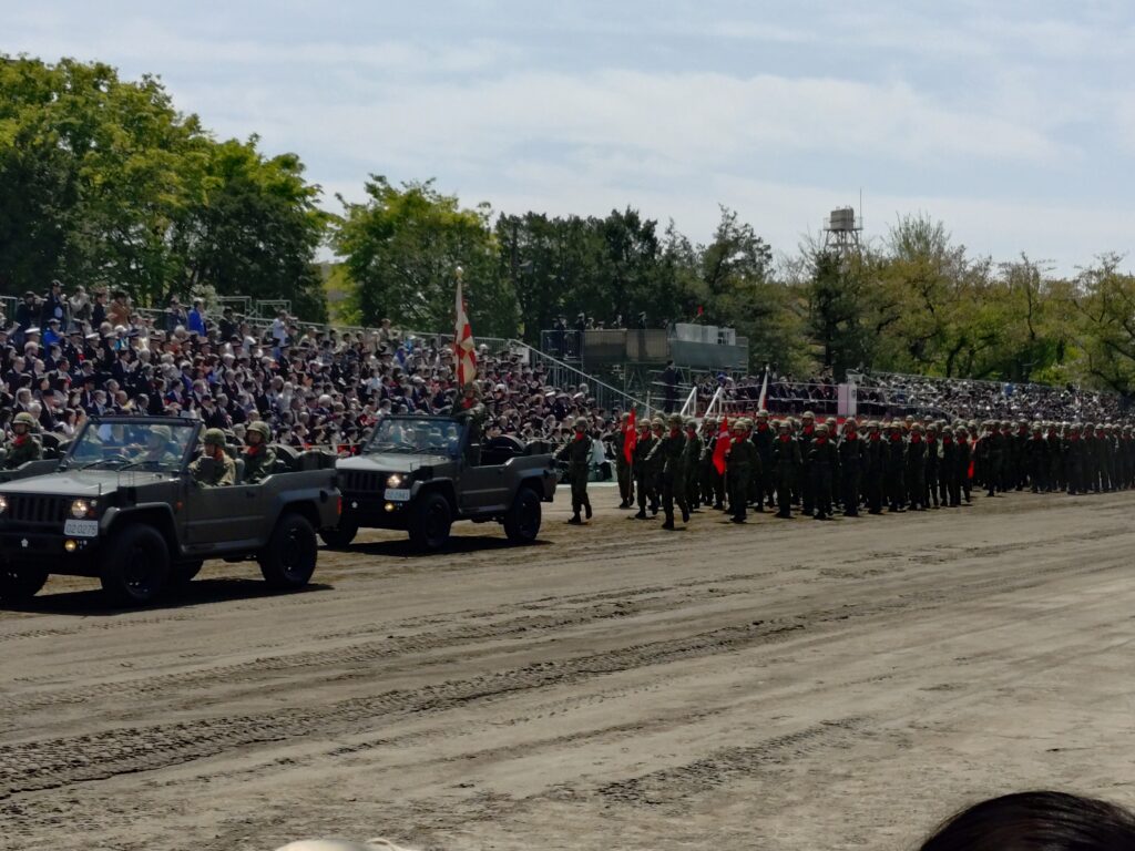 観閲行進 その1